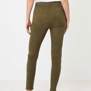 Loft High Waist Curvy Skinny Ankle jeans 12/31